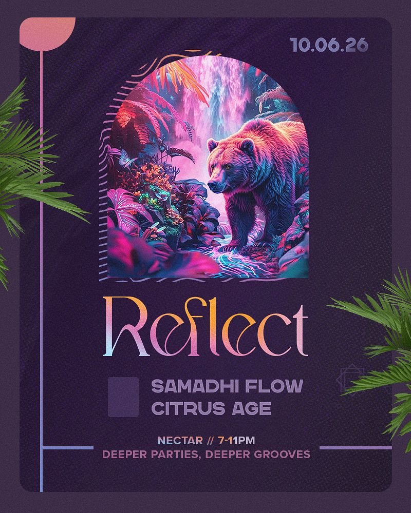 Poster: REFLECT - Deep House & Melodic Techno