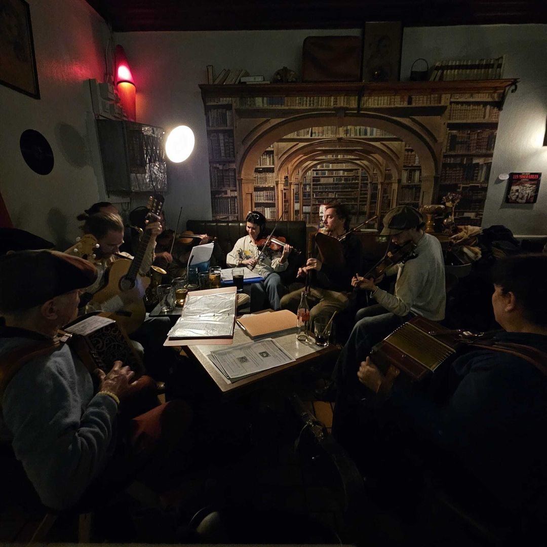 Affiche : Session trad/folk à danser