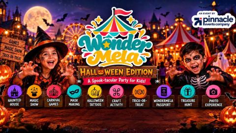 Poster: Halloween Party - Wonder Mela in Dwarka, Dreamz Garden, Oct 31