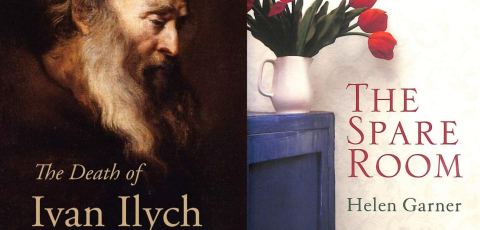 Poster: LitMinds Book Club: The Death of Ivan Ilych & Spare Room, Gemini Ink, Nov 11
