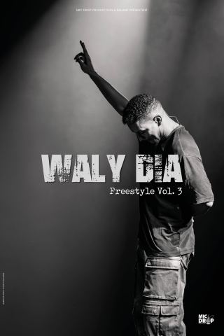 Poster: Waly Dia, Freestyle, Les 3T – Café-théâtre, Nov 4