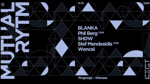 Plakat: Mutual Rytm Showcase, Progresja, 31 paź