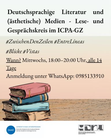 Cartel: Lectura y cine en alemán 1/2, Instituto Cultural Paraguayo Alemán – Goethe-Zentrum (ICPA-GZ), 4 nov