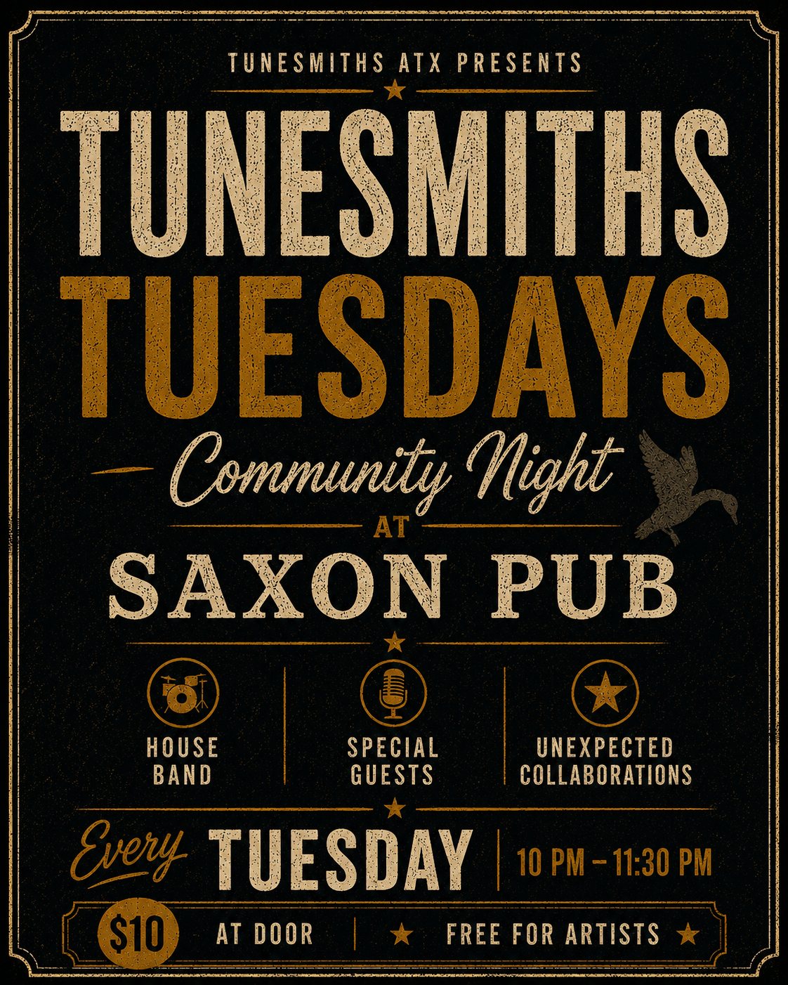 Poster: Tunesmiths Tuesdays