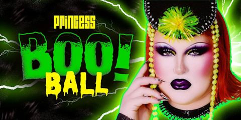 Poster: Princess Halloween: BOO! Ball w/ JANE DON'T (10/30), Oasis, Oct 30