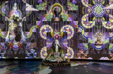 Poster: Shimmer: Dreaming the Posthuman, Frist Art Museum, Sep 25