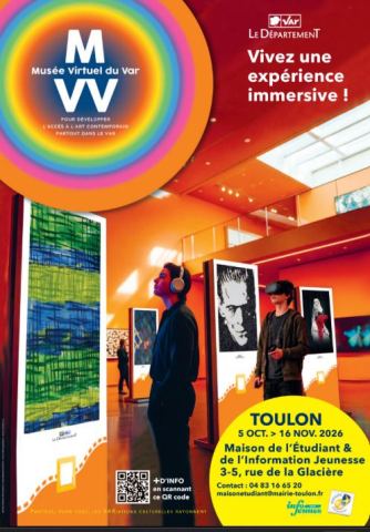 Poster: Musée virtuel du Var, Info Jeunes, Nov 5