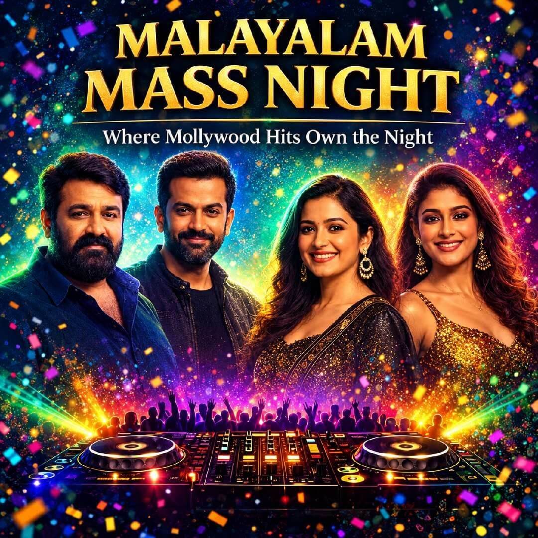 Poster: Malayalam Mass Night