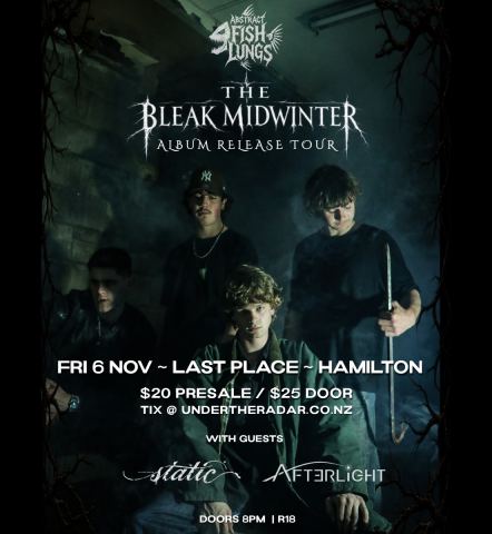 Poster: The Bleak Midwinter: Album Tour, Last Place, Nov 6
