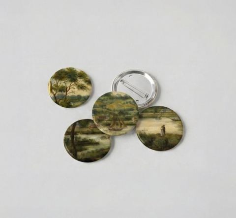 Affiche : Badges : au fil de la Seine, Bibliothèque Parment, 18 nov.