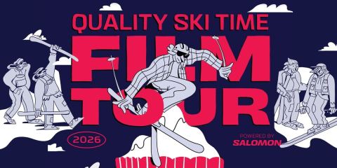 Poster: Quality Ski Time Film Tour, Centennial Theatre, Oct 30