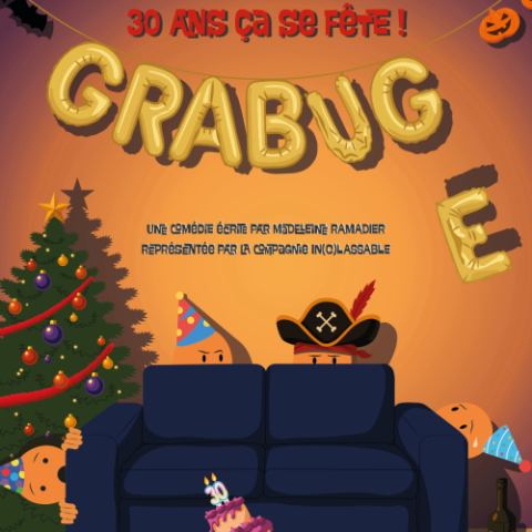 Affiche : Grabuge, Théâtre la Maison de Guignol, 6 nov.