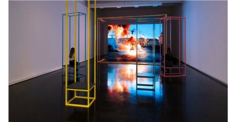 Poster: Hito Steyerl. Mechanical Kurds, MACRO – Museo d'Arte Contemporanea di Roma, Apr 29