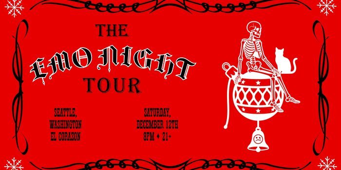 Poster: The Emo Night Tour
