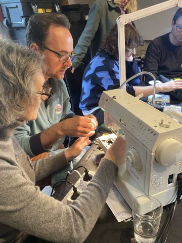 Affiche : Repair Café de la Ferme Rose : Réparer & protéger !, La Ferme Rose, 14 nov.