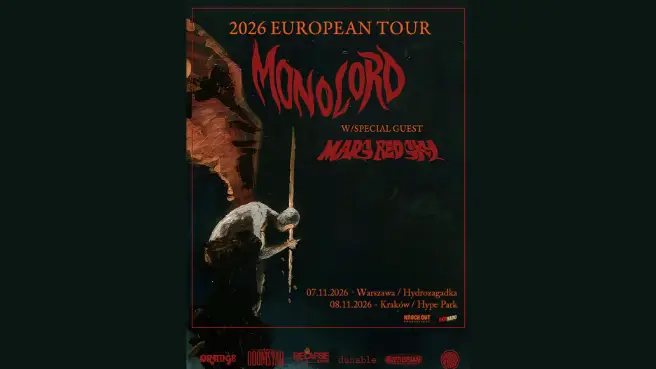 Poster: Monolord + Mars Red Sky