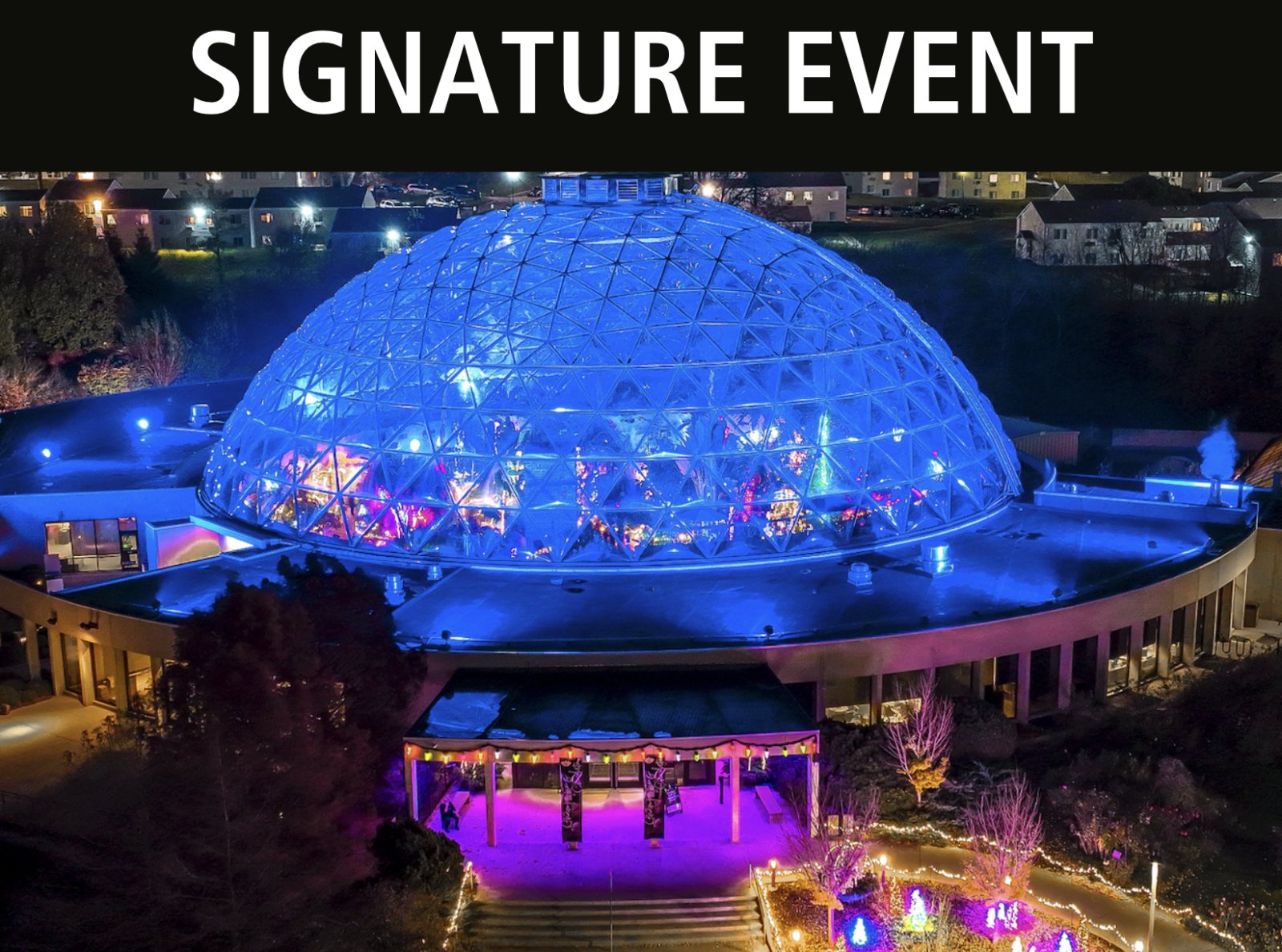 Poster: Dome for the Holidays