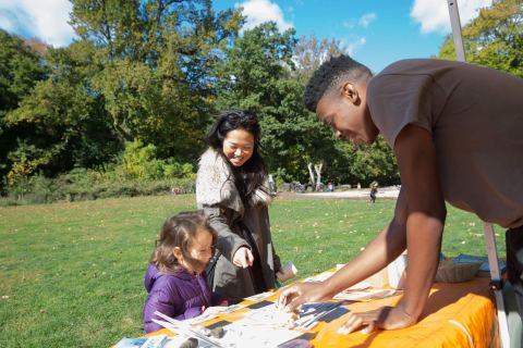 Poster: Pop-Up Audubon II, Prospect Park (Prospect Park Alliance), Oct 31