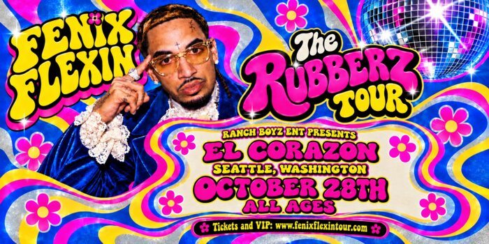 Poster: Fenix Flexin - The Rubberz Tour