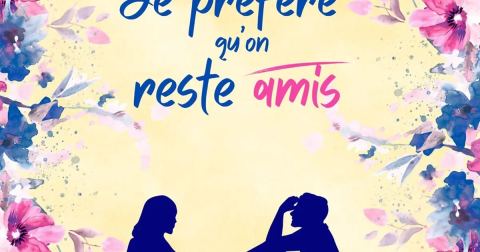 Affiche : Je préfère qu'on reste amis, Salle Pierre Lamy, 24 oct.