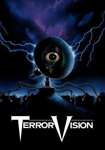 Poster: Frankie's Flicks presents TerrorVision (1986) Indy Film Fest Free Movie Series, The White Rabbit Cabaret, Oct 29