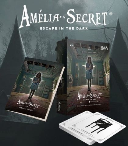 Affiche : Escape game «Amelia’s secret», Bibliothèque Bellangerais, 13 nov.