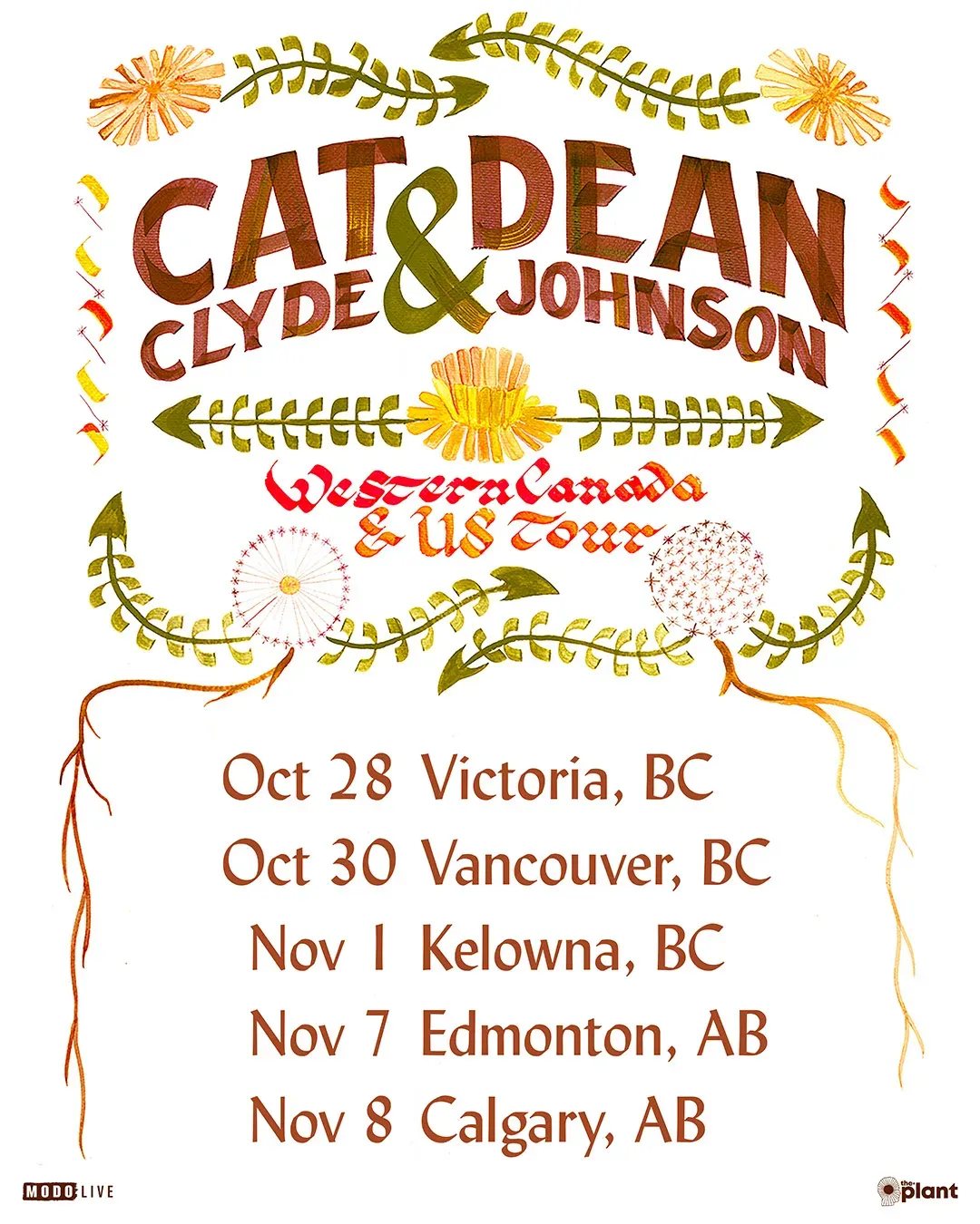 Poster: Cat Clyde & Dean Johnson