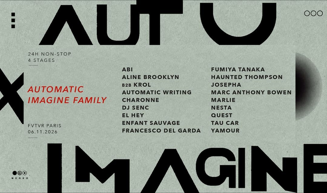 Affiche : AUTOMATIC x IMAGINE FAMILY