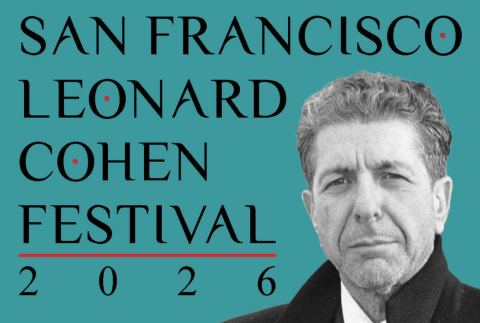 Poster: San Francisco Leonard Cohen Festival at Swedish American Hall, Cafe Du Nord, Nov 7