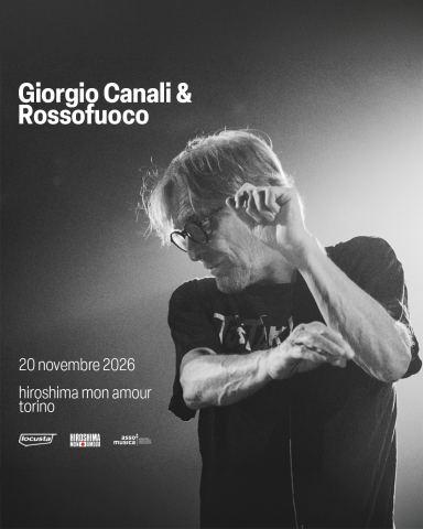 Poster: Giorgio Canali & Rossofuoco, Hiroshima Mon Amour, Nov 20