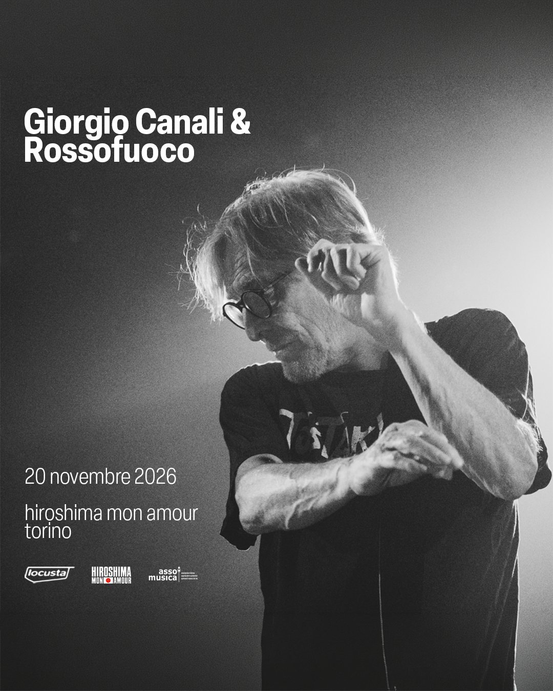 Locandina: Giorgio Canali & Rossofuoco