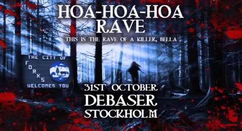 Affisch: Hoa-Hoa-Hoa Rave, Debaser, 31 okt.