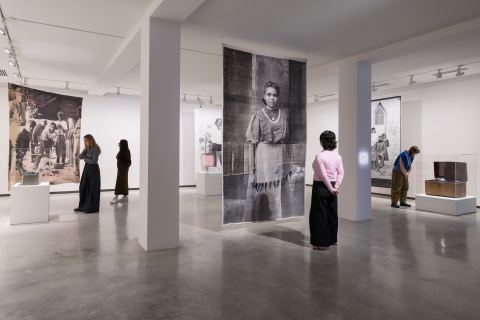 Poster: Connections: MCA x Tate, Museum of Contemporary Art Australia, Aug 15
