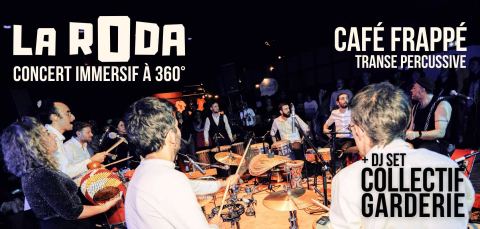 Affiche : La Roda Soirée concert Café Frappé - DJ set, Le Quart Ney Maison de Quartier, 21 nov.