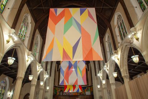 Poster: Light Passing Through: Collage Pop-Up, The Fabric Workshop and Museum, Nov 7