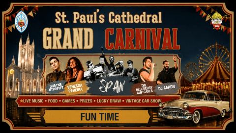 Poster: St. Paul's Cathedral Grand Carnival, St. Paul's Cathedral, Nov 7