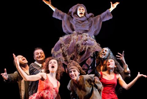 Cartel: "CELESTINA, LA TRAGICOMEDIA" en Odín, Alicante, Centro TNT, 15 nov