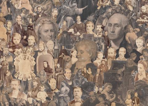 Poster: Americana: Photographs 1850-1950, Philadelphia Museum of Art, Jul 23