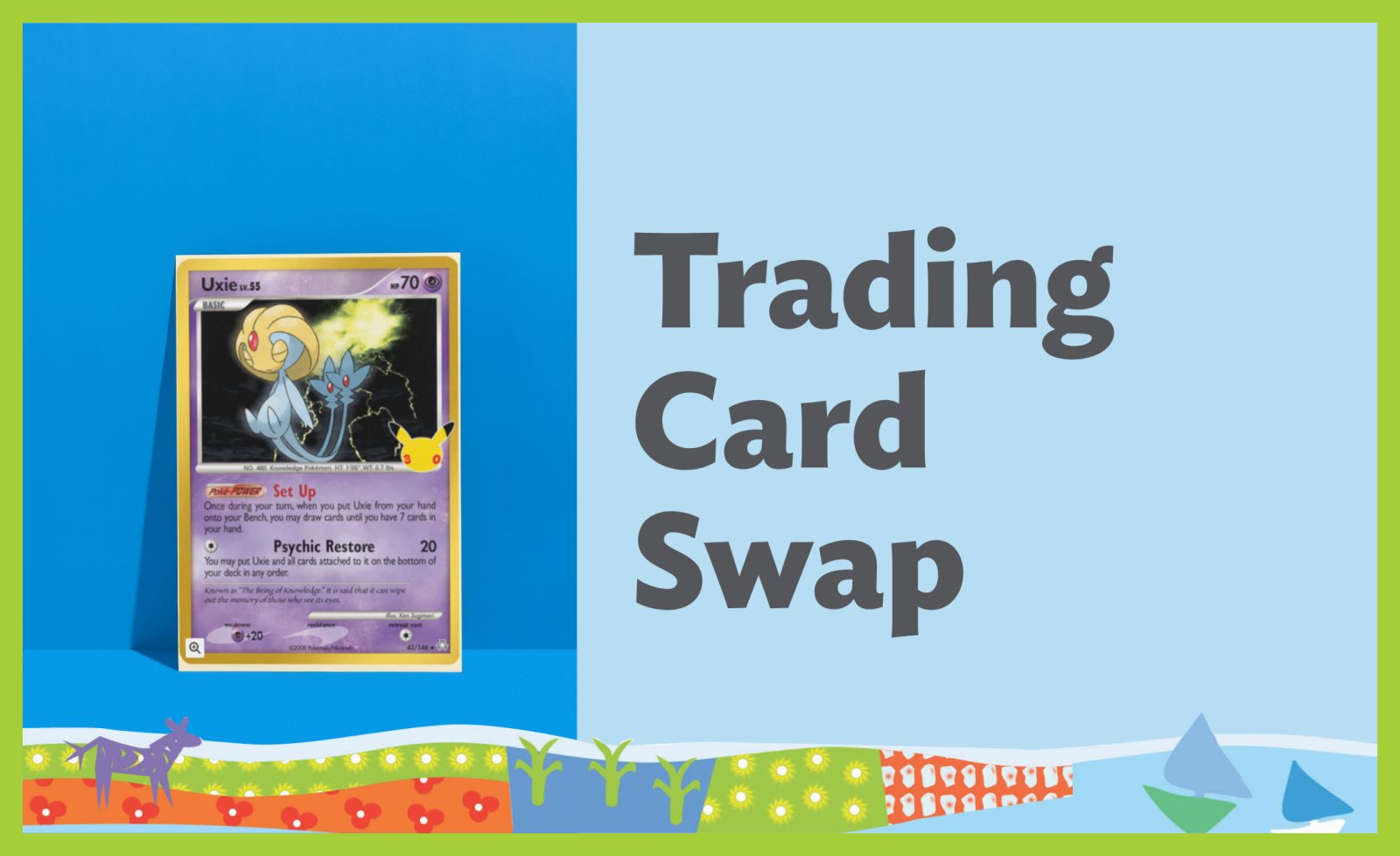 Poster: Trading Card Swap