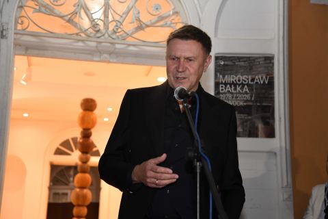 Plakat: Mirosław Bałka: 1978/2026/Otwock+, Muzej savremene umjetnosti Crne Gore, 9. okt