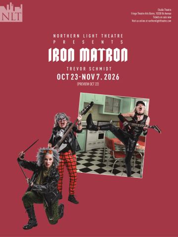 Poster: Iron Matron, Fringe Theatre Arts Barns, Oct 22