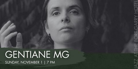 Poster: Gentiane MG, Fort Garry Hotel, Nov 1