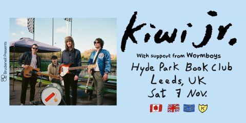 Poster: Kiwi Jr., Hyde Park Book Club, Nov 7