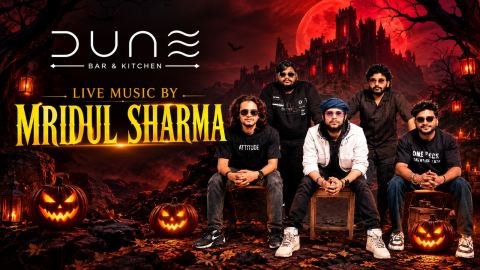 Poster: Band Mridul Sharma at Dune Bar & Kitchen, Dune Bar & Kitchen, Oct 29