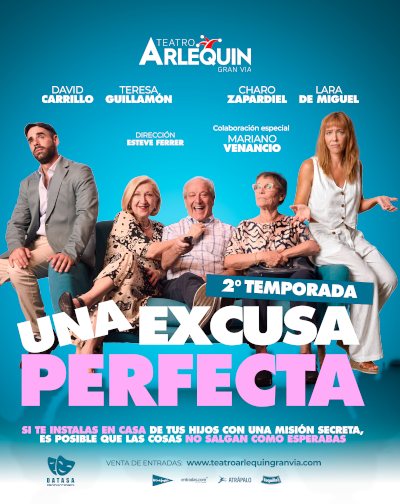 Cartel: UNA EXCUSA PERFECTA. TEMPORADA 2