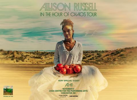 Poster: Allison Russell: In The House of Chaos Tour, Chan Centre for the Performing Arts, Nov 9