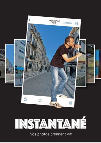 Affiche : Spectacle d'improvisation "Instantané", Improvidence Bordeaux Café-théâtre, 1 nov.