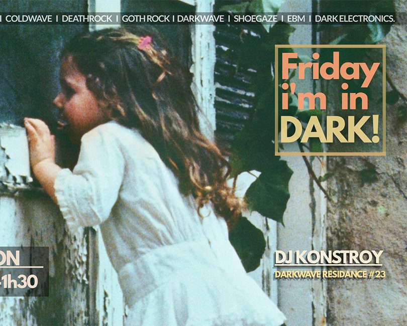 Affiche : Konstroy (darkwave dj set)