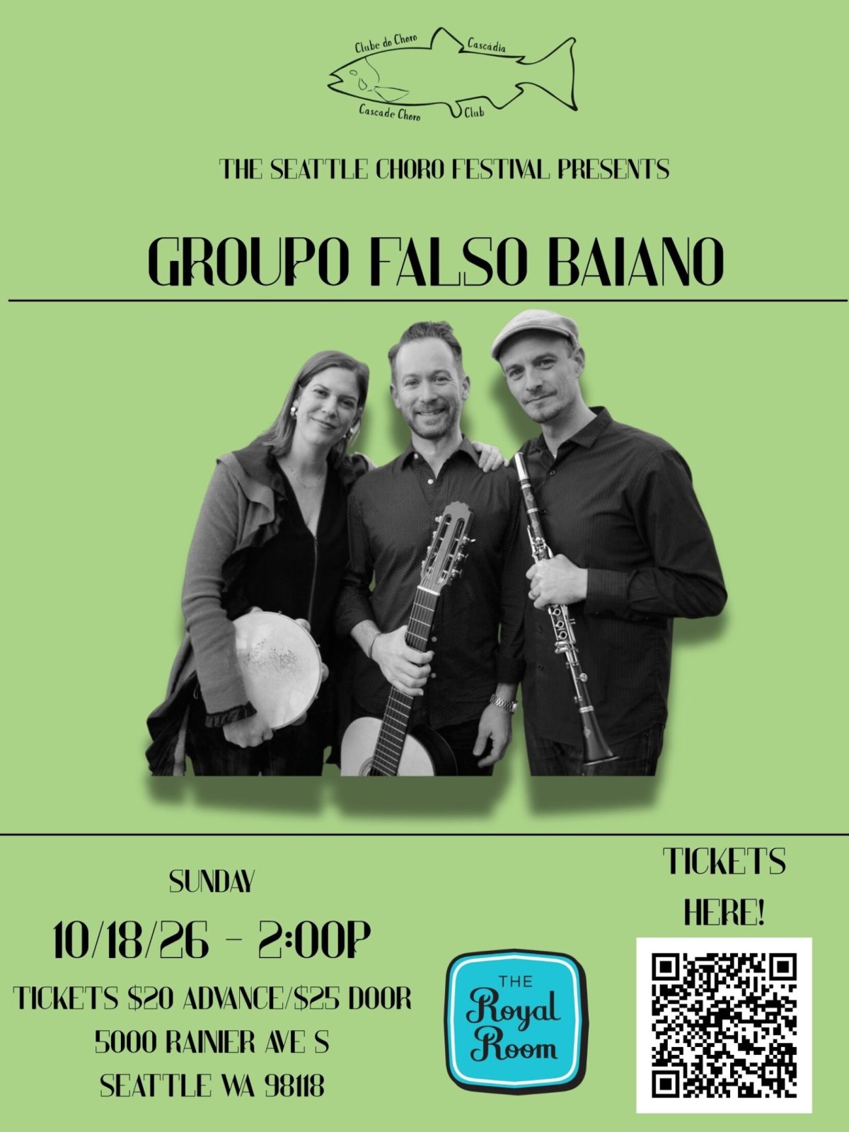 Poster: ​​​​​​​Grupo Falso Baiano