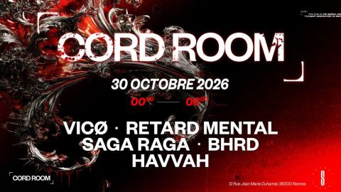 Affiche : CORD ROOM - HALLOWEEN 🎃, Satori Club, 30 oct.